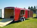20ft Red Concession Trailer w/Unfinished Interior