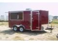 Concession Trailer 16FT Red