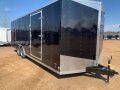 MTI MDLX 8.5x20 Black V-nose Car Hauler