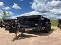 BLACK 5X10 IRON BULL TA DUMP TRAILER