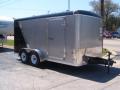 FLAT FRONT 16FT TWO TONE CARGO TRAILER