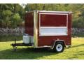 Red 8FT Concession Trailer w/One Concession Window