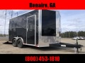 8.5X14 Black Screwless Enclosed Cargo Trailer
