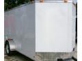 White 12ft Cargo Trailer w/ Ramp