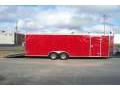 24ft Red Enclosed Race Trailer FULLY EQUIPPED