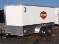 12ft T.A. WHITE MOTORCYCLE TRAILER