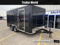 2022 76728 8.5 X 16'TA Enclosed Cargo Trailer Stock# 76728