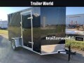 2022 77021 6 x 12SA Double Doors Enclosed Cargo Trailer