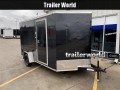 2022 76875 7 x 12'SA Double Rear Doors Enclosed Cargo Trailer 6' 6 Stock# 76875