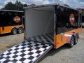 16 FINISHED enclsoed cargo trailer/Harley Davidson Dcal