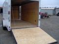 7x16 enclsoed cargo trailer with ramp toy hauler