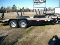 18' 12k GVWR equipment bobcat cargo trailer LED