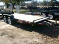 18 ft 7k equipment carhauler trailer wood