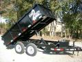  6 x 10 deckover dump trailer 10k GVWR