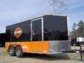 14 ft cargo trailer enclosed with HD decals