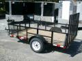 6 x 10 high sides atv lawnmower utility trailer