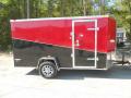 12ft Two Tone Enclosed Motorcycle Trailer
