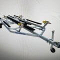 2022 Com-Fab PWC Jet Ski Trailer Quad, Galvanized, Aluminum Wheels