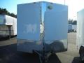 White 20FT Enclosed Car Trailer with 3500lb axles