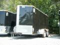 6 x 12 tandem axle extra height enclosed trailer