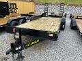 2022 B/R Trailer 82x20, 5' Stand Up Ramps, 14,000lb G.V.W.R