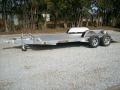 18' aluminum carhauler trailer w/ dove tail