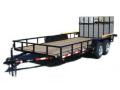 16ft Utility Trailer w/Treated Lumber Deck 