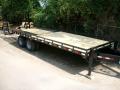 25 ft equipment trailer heavy duty 12 ton pintal hook