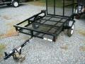 4 x 8 single atv lawnmower utility trailer mini