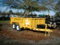 6 x 12 low-pro dump trailer 10k GVWR cat yellow