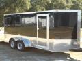 16ft  Tandem 3500lb Axle Motorcycle Trailer 