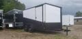 Covered Wagon Trailers 7x12 MCP ramp door Enclosed Cargo Trailer 