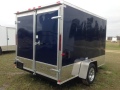 10ft Cargo Trailer Single Axle with V-Nose with Double Doors