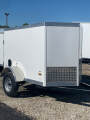 5X8 WHITE CARGO TRAILER
