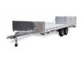20' aluminum w stoneguard deckover equipment trailer