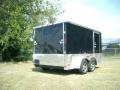 7 x 12 blK ATP 360 UPGRADE  motorcycle trailer cargo