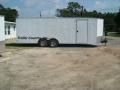 8.5 x 24 V-Nose Enclosed Carhauler Trailer