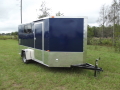 Blue 12ft SA Motorcycle Trailer - Electrical Package