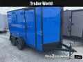 2022 Continental Cargo 6' x 12' x 6.3' Tandem Axle Enclosed Cargo Trailer Stock# 39192