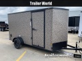 2022 Continental Cargo 6' x 12' x 6.3' Enclosed Cargo Trailer Stock# 38428