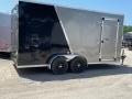  AMERA-LITE 7X16 PEWTER AND BLACK CARGO TRAILER