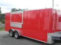 18ft Red Tandem  5200lb Axle Concession Trailer