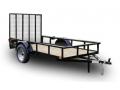 10ft SA Utility Trailer w/Expanded Metal Rear Ramp 