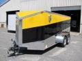 16ft Tri Color Motorcycle Trailer