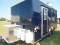 Metallic Blue - 16ft - Concession Trailer -  Finished Interior