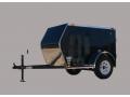 Black 8ft Trailer for car or small truck