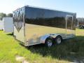 18ft  V-NOSE MOTORCYCLE TRAILER WITH ATP WRAP AROUND