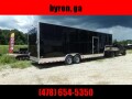 32 ft goosneck enclosed 14k gvwr  carhauler trailer