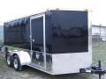 7x14 TVRM Enclosed Motorcycle Trailer Stock# 57