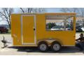 Yellow 14ft TA Concession Trailer -  Electrical Package